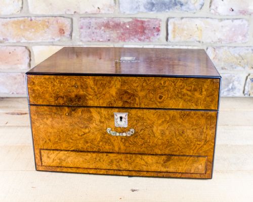 fig 1. London Maker 1862 Silver Vanity Box - Thomas Whitehouse