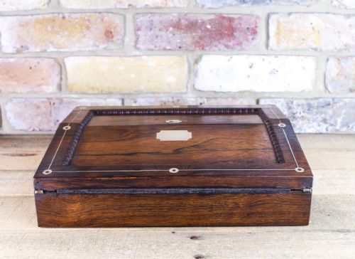 Rosewood Lap Desk C.1830