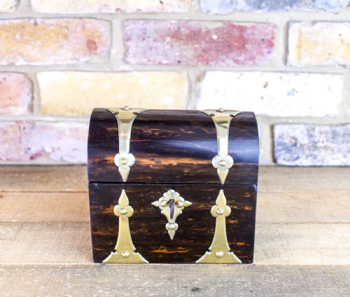 Coromandel Jewellery Music Box C.1850