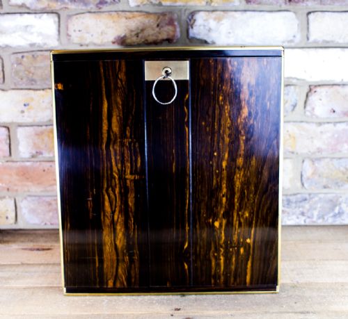 A Top Quality Coromandel Cigar/collectors Cabinet C.1870