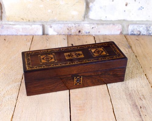 Rare Tunbridge Ware Collectors Box C.1850