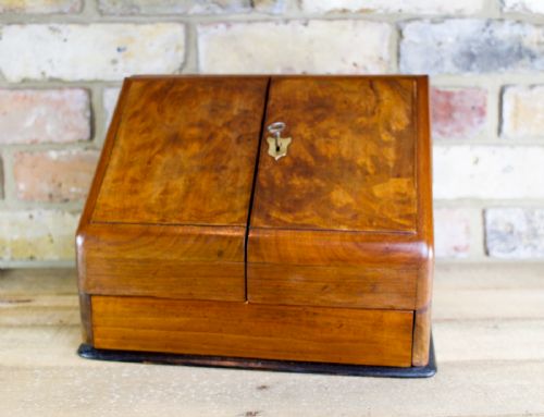 Walnut Stationery Cabinet C.1890