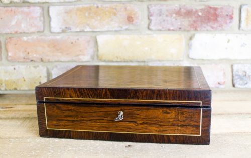 William IV Rosewood Table Box