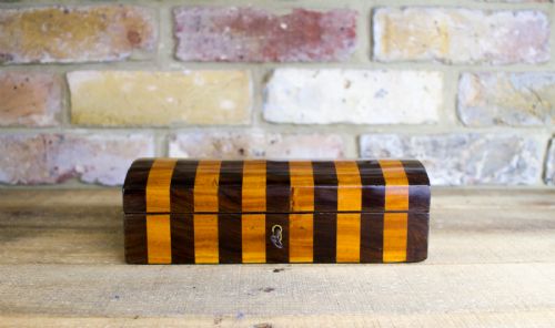 Rosewood and Satinwood Ladies Box C.1840