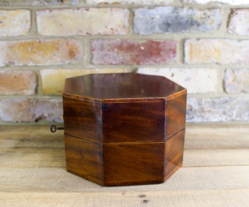 fig 1. Georgian Mahogany double layered Box c.1790