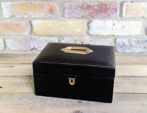 High Quality Leather Jewellery Box C.1910