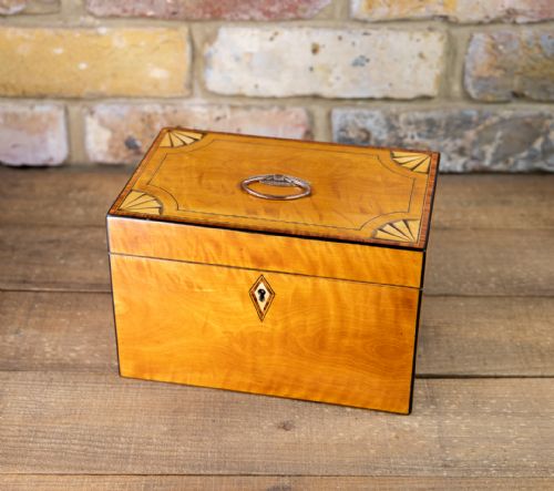Georgian Satinwood Watch Box 1800