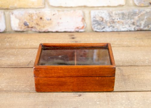 Glass Top Display Box C.1890