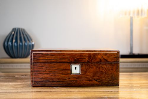 Rosewood Victorian Table Box 1870