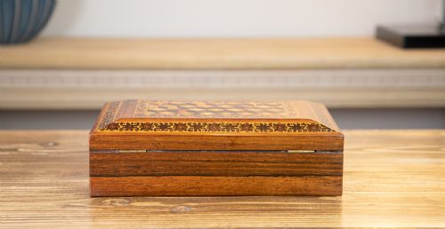 TUNBRIDGE WARE TABLE BOX 1880 - ADDITIONAL PHOTO 2