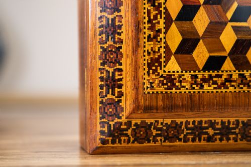 TUNBRIDGE WARE TABLE BOX 1880 - ADDITIONAL PHOTO 6