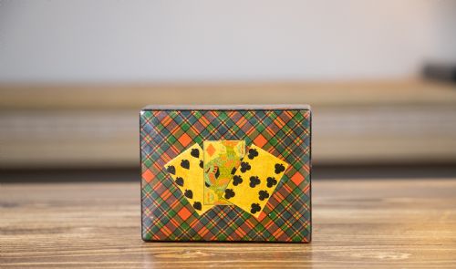 Collectors Tartan Ware Card Box 1900