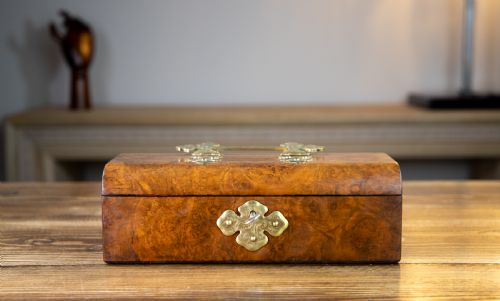 Gothic Style Ladies Box Domed Top 1870