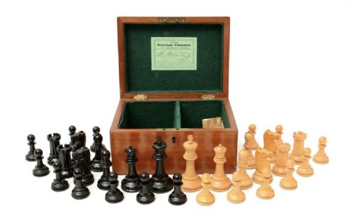 Victorian Jacques of London Staunton Chess Set