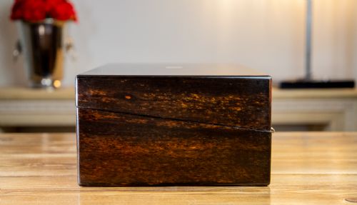 LUND OF LONDON COROMANDEL WRITING SLOPE 1850 - ADDITIONAL PHOTO 1
