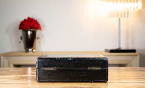 FULLY KITTED GENT'S BOX SILVER PLATE C1890 - ADDITIONAL PHOTO 2