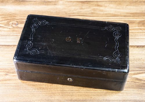FULLY KITTED GENT'S BOX SILVER PLATE C1890 - ADDITIONAL PHOTO 3