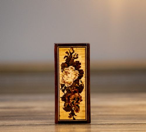 Collectors Small Tunbridge Ware Box 1910