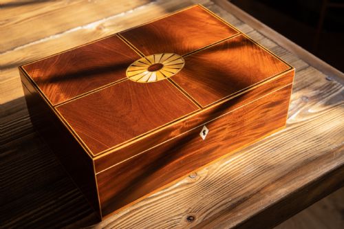 Stunning Large Georgian Jewellery Box