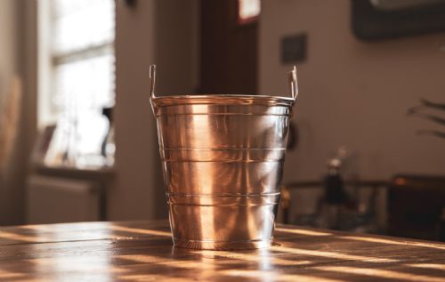 Art Deco Silver Plate Ice Bucket