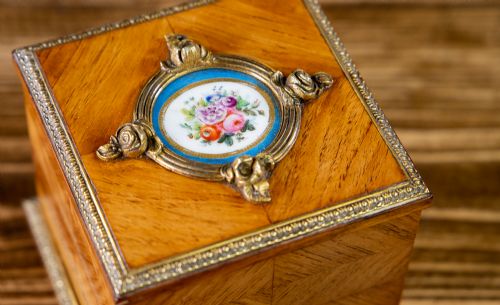 FRENCH KINGWOOD DISPLAY BOX 1860 - ADDITIONAL PHOTO 4