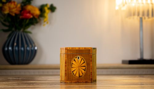 Collectors Harewood Georgian Single Tea Caddy 1790