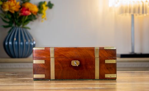Mahogany Campaign Box 1820