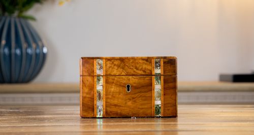 Olivewood Trinket Box 1890