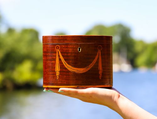 Harewood Oval Tea Caddy 1790