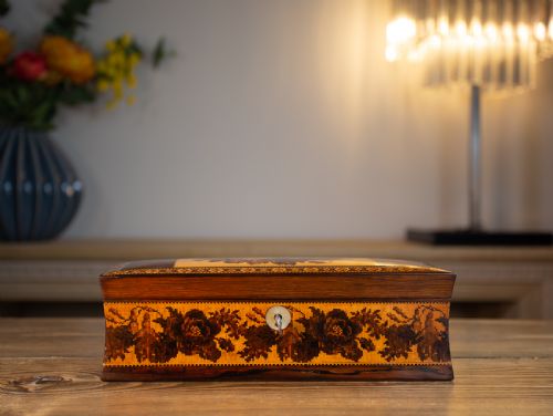 Tunbridge Ware Table Box 1880