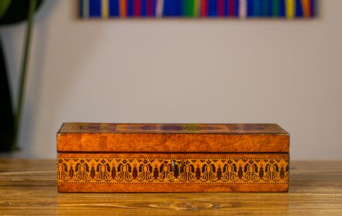TUNBRIDGE WARE LADIES BOX 1840 - ADDITIONAL PHOTO 1