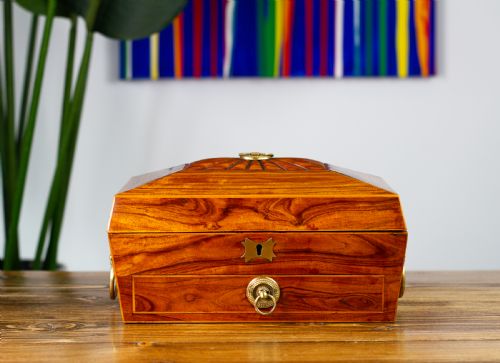 Regency Kingwood Jewellery Box 1820