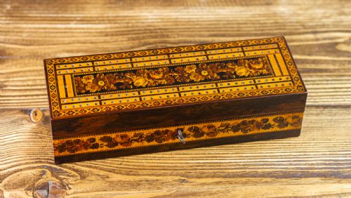 Tunbridge Ware Cribb Box 1860