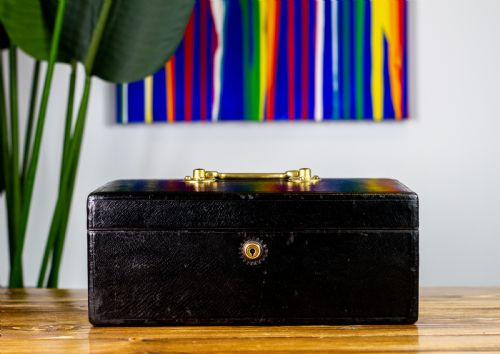 Leather Document Box H.rodrigues