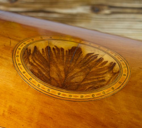 LARGE GEORGIAN SATINWOOD BOX 1800 - ADDITIONAL PHOTO 2
