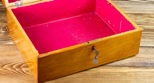 LARGE GEORGIAN SATINWOOD BOX 1800 - ADDITIONAL PHOTO 7