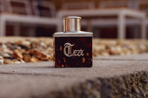 Silver & Tortoiseshell Tea Caddy Chester 1894