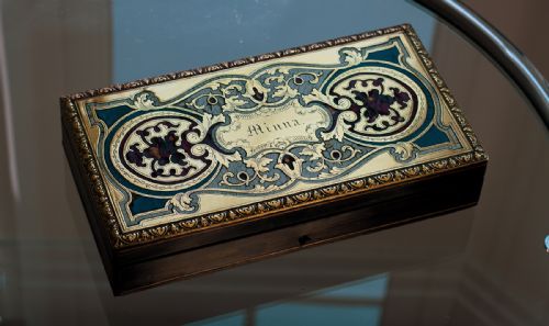 French Napoleon III Sewing Box 1850