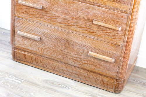 fig 2. Heal’s Style Limed Oak Chest of Drawers C.1930