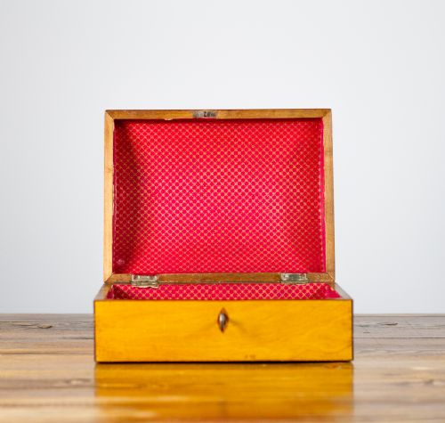 DECORATIVE INLAID GEORGIAN BOX 1800 - ADDITIONAL PHOTO 8