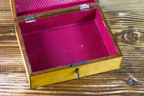 DECORATIVE INLAID GEORGIAN BOX 1800 - ADDITIONAL PHOTO 9