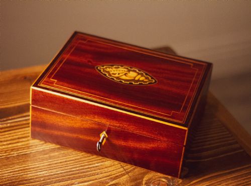 Mahogany Jewellery Box 1800