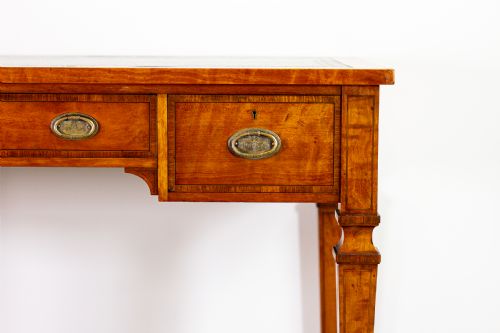 fig 1. Late 19th Century Satinwood Writing Desk