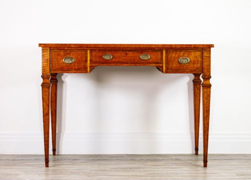 Late 19th Century Satinwood Writing Desk