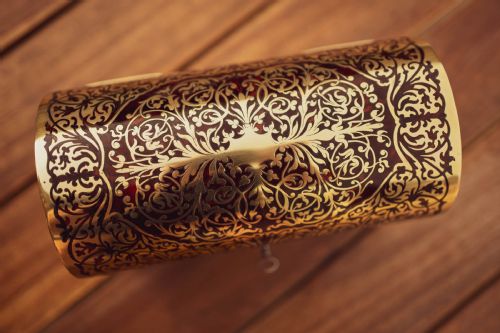 fig 1. Superb Halstaff & Hannaford Boulle Jewellery Box