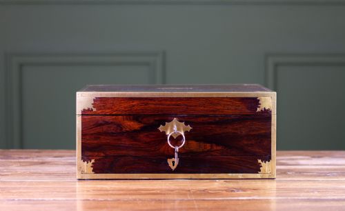 Campaign Rosewood Jewellery Box 1830