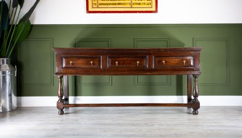 fig 2. Large Oak Dresser c.1700