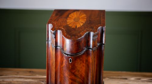 fig 2. Sheraton Knife Box c.1790
