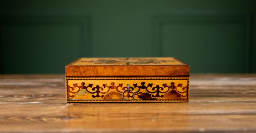 fig 1. Special Inlaid Jewellery Box c.1900 RESERVED