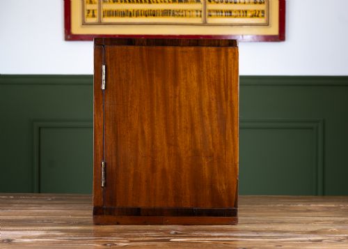 fig 1. Victorian Mahogany Specimen Cabinet C.1880